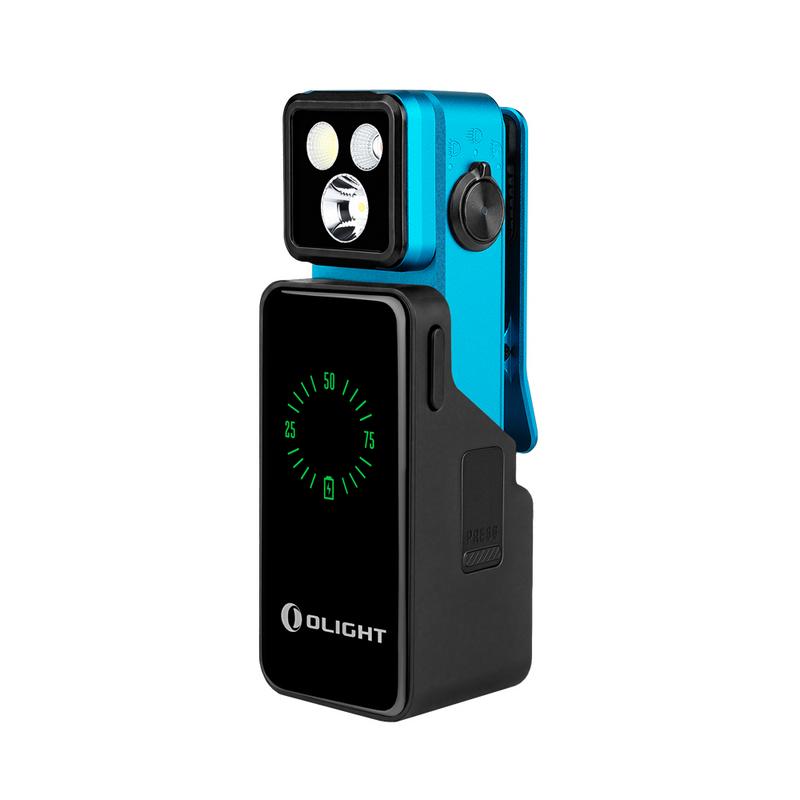 Oclip 2 Pro EDC Clip Flashlight | 530lm Floodlight, Red & Spotlight