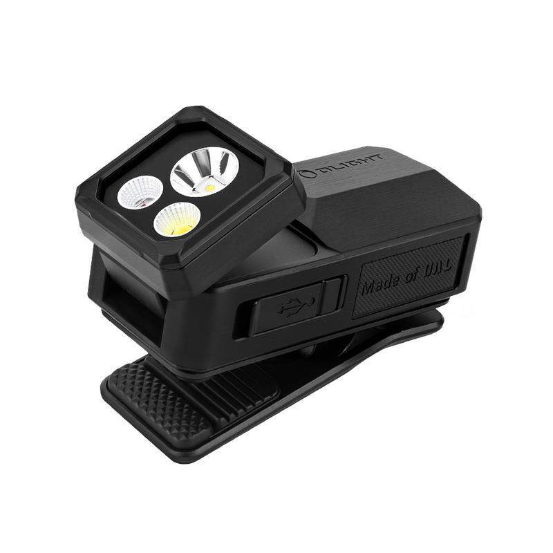 Oclip 2 Ultra Clip Flashlight UV Red LED Magnetic EDC Work Light