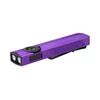 Olight Purple ArkPro Flat Flashlight Isometric View with Laser and UV Light for Everyday Carry and Outdoor Useturn_left頑_