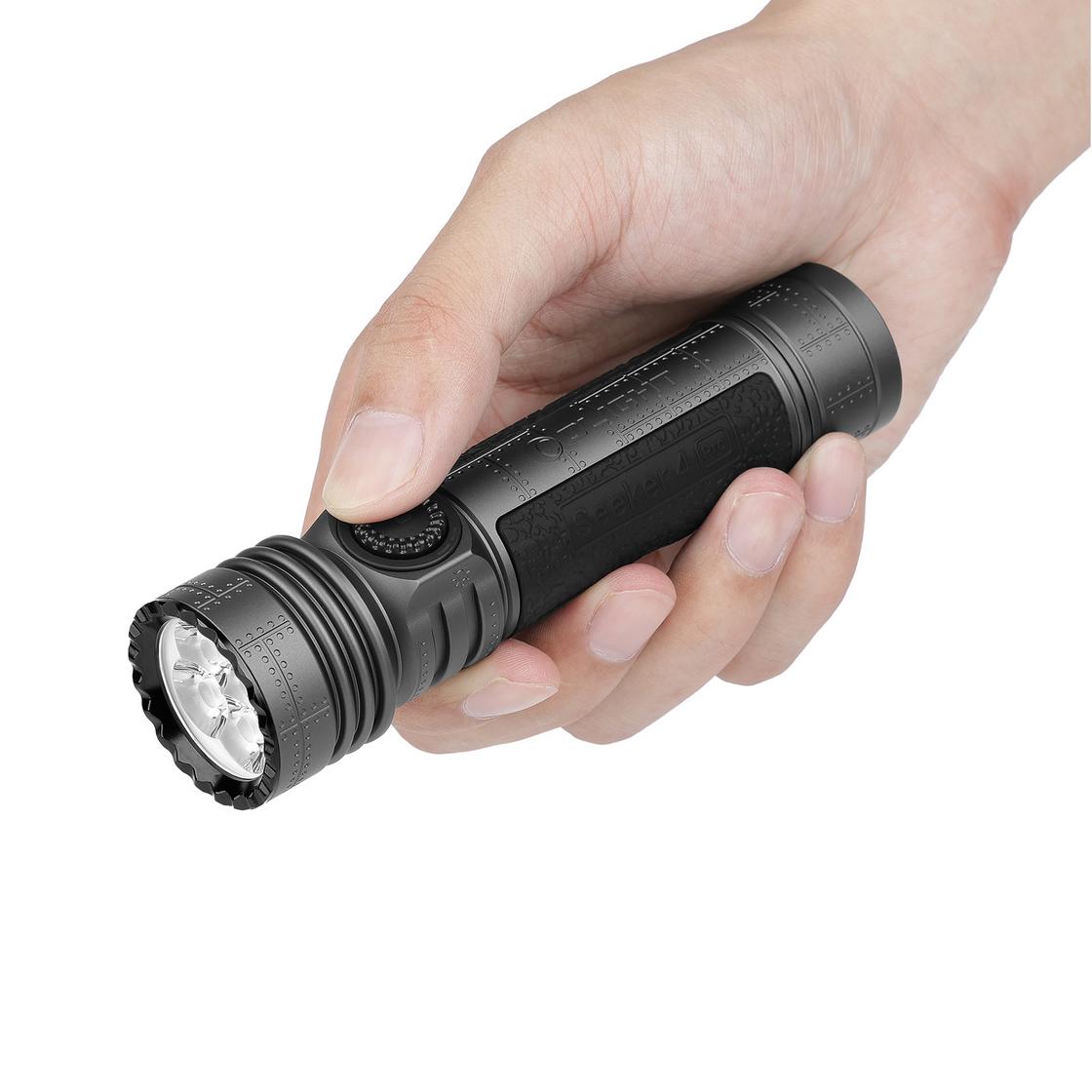 Seeker 4 Pro Phantom Squadron Flashlight Bundle Oclip Pro 4600lm