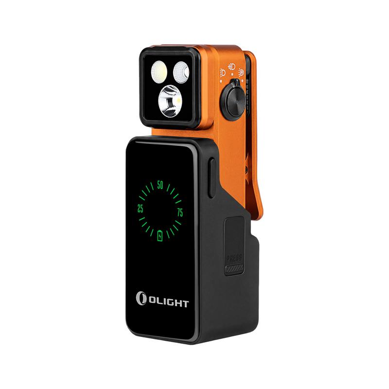Oclip 2 Pro EDC Clip Flashlight | 530lm Floodlight, Red & Spotlight