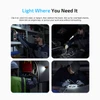 Olight Black Oclip Headband Light Used for Hands-Free Car Repair, Electrical Work and Circuit Board Maintenance