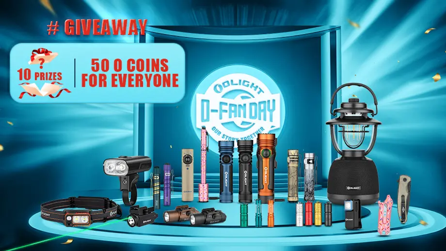 An Epic Event For Olight's Beloved O-Fans! 6 Surprises Are Ready For You