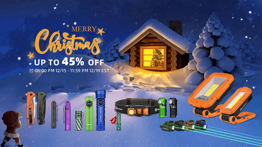 Olight Christmas Sale,Look What Christmas Gifts You Will Get![Giveaway!]