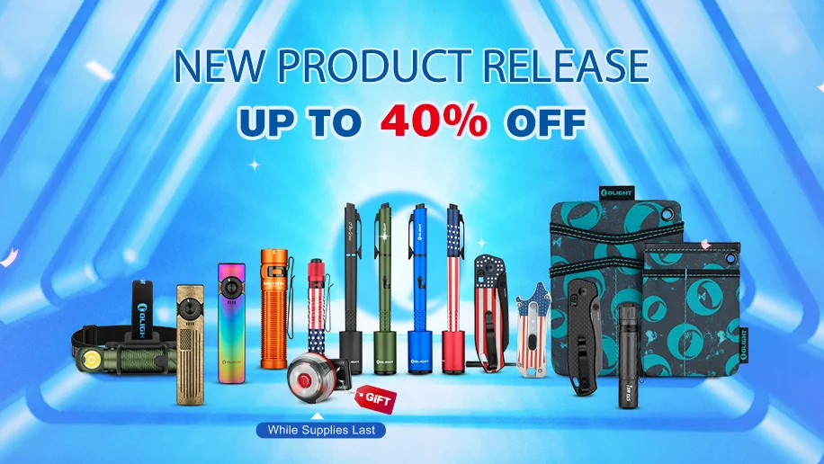 Olight New Release and Limited Edition in May 2023-Up to 40% OFF [Giveaway!]