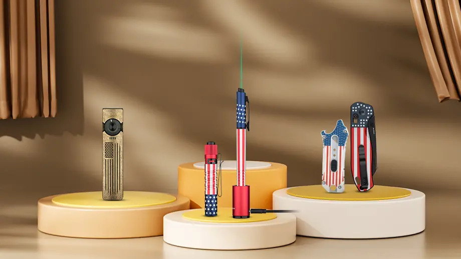 Olight i3T - Stars & Stripes Edition - DLT Trading