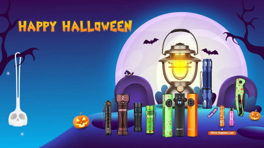 Curious about Halloween? Peek Inside Olight's Galore Halloween Treats