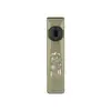 Olight Olive Green Arkfeld Ultra Flat Flashlight Front View with Mountain Compass Engraving for EDC and Outdoor Use