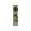 Olight Green Arkfeld Ultra Flat Flashlight with Mountain and River Camp Art for Outdoor EDC Use