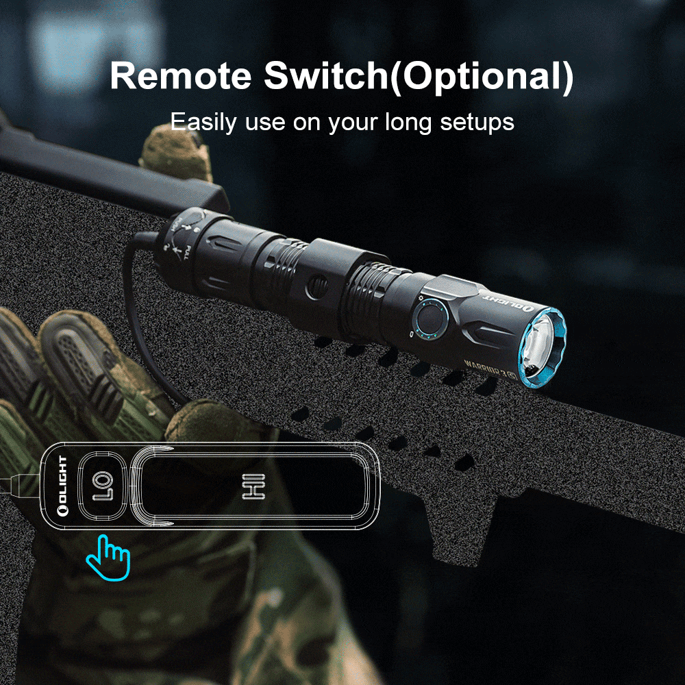 Warrior 3S High Beam Tactical Flashlight- Olight