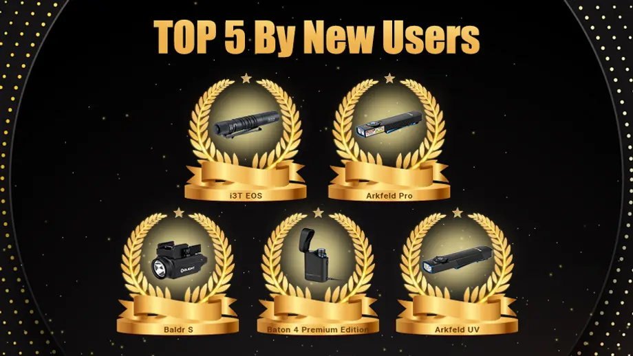 Discover Our Top 5 New User-Favored Flashlights of the Year