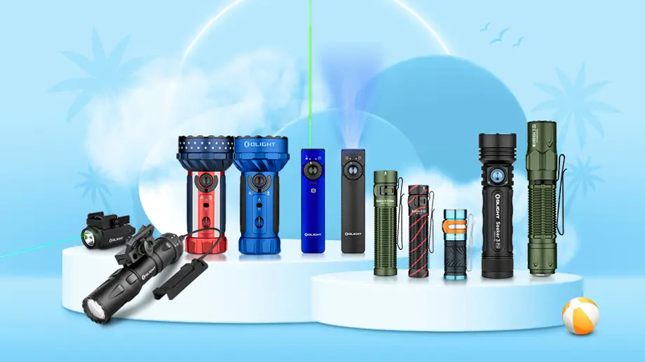 Olight Best-selling Led Flashlight: the Best Options for Summer Sale 2023[Giveaway]