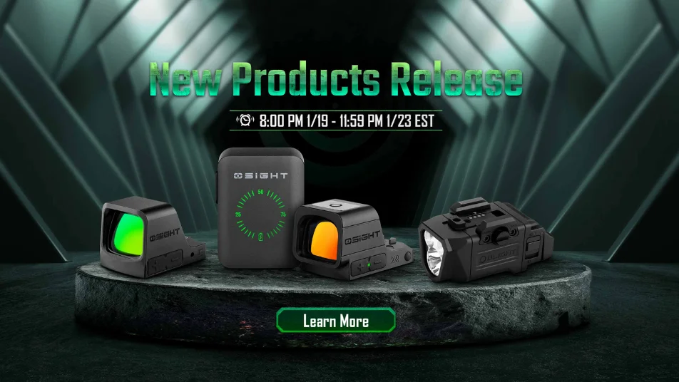 Olight Unveils New Magnetic Pistol Red Dot Sight for Handguns at SHOT Show 2026