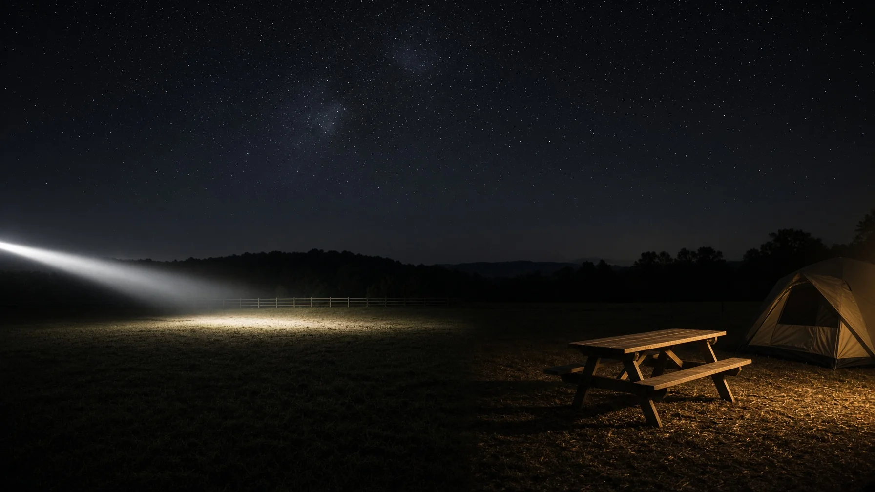 Flashlight Throw vs Flood: Reading Beam Distance Before You Buy