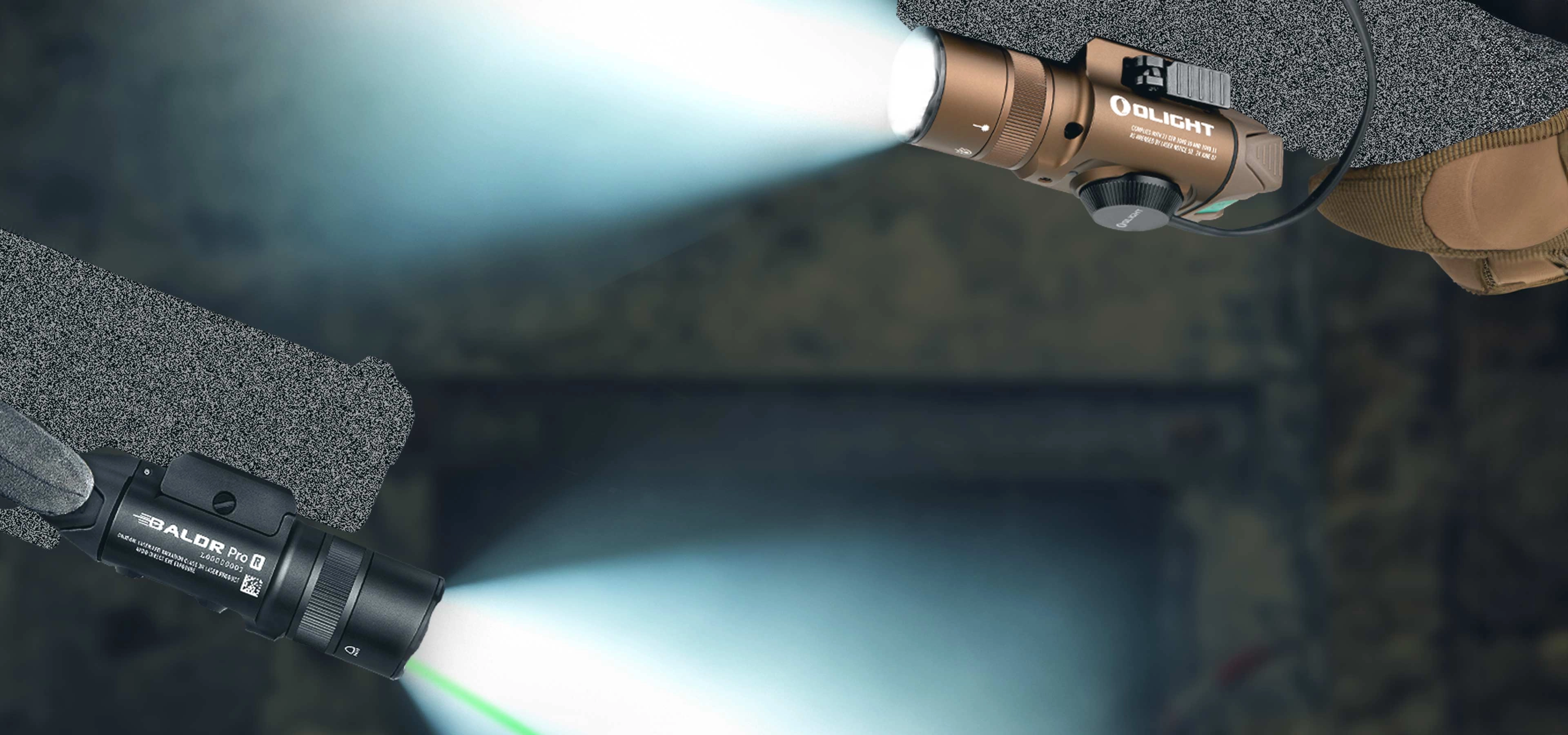 Baldr Pro R Glock & Picatinny Rechargeable Light - Olight