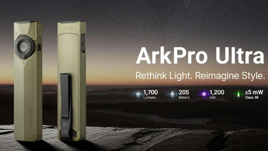 ArkPro Ultra: The Ultimate 4-in-1 Multi-Source EDC Flashlight
