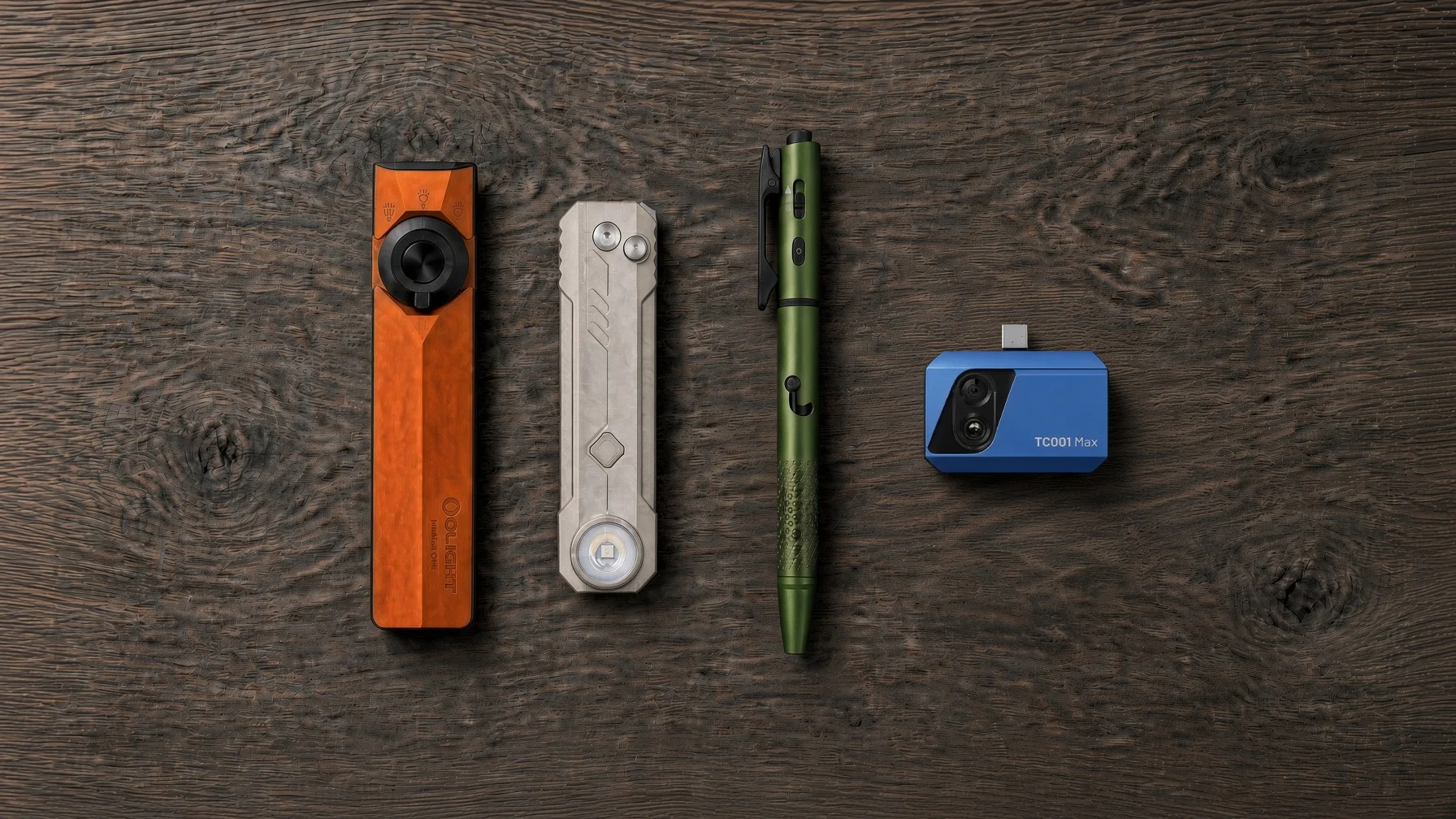 Unique EDC Gear for Men: Multi-Source Lights, Knife Combos, Thermal