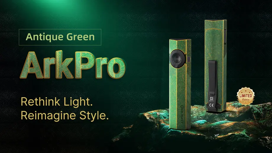 Limited Edition ArkPro Antique Green | Olight C.O.R.E. Series