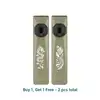 Two Olight Olive Drab Green Arkfeld Ultra Flashlights with Dragon and Phoenix Engravings for Everyday Carry and EDC Use