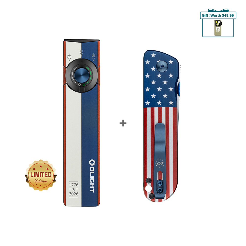 Oclip Ultra Limited Edition Collectible EDC Flashlight Knife