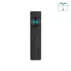 Olight Black ArkPro Flat EDC Flashlight Front View with Laser and UV Light Selector for Daily Carry