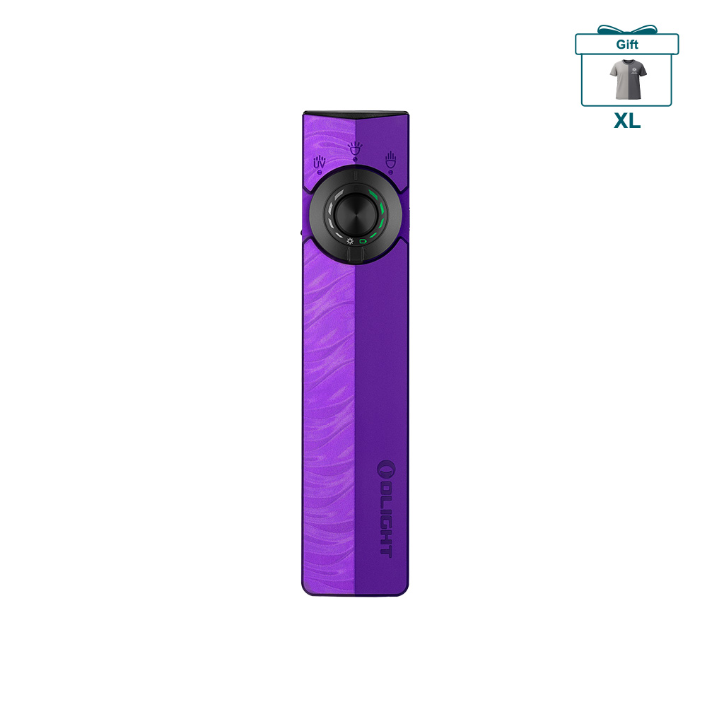 ArkPro EDC Flashlight 1500 Lumens UV Laser Flat Unibody Light - Olight