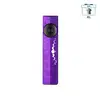 Olight purple EDC flashlight with moon phase design and free gift icon.