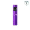 Olight purple starry night EDC flashlight with rotary switch and free gift t-shirt icon