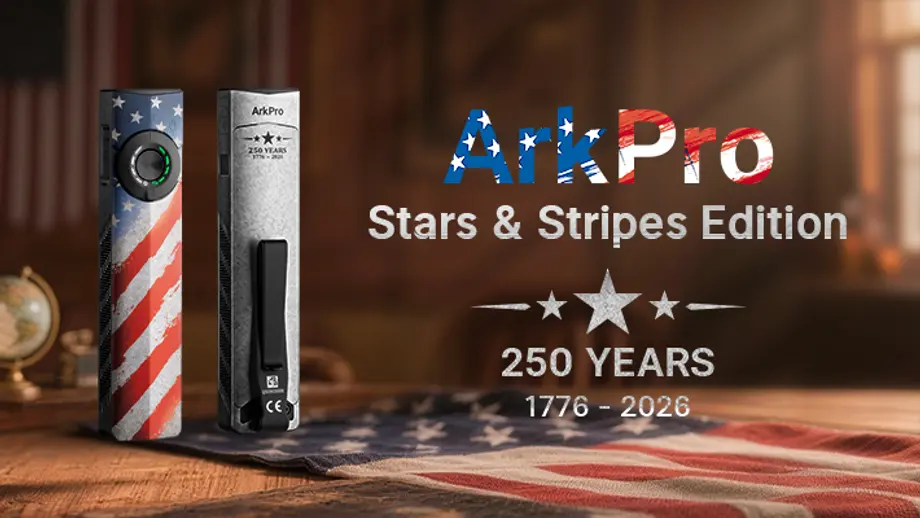 Olight ArkPro Stars & Stripes: Commemorative EDC Light