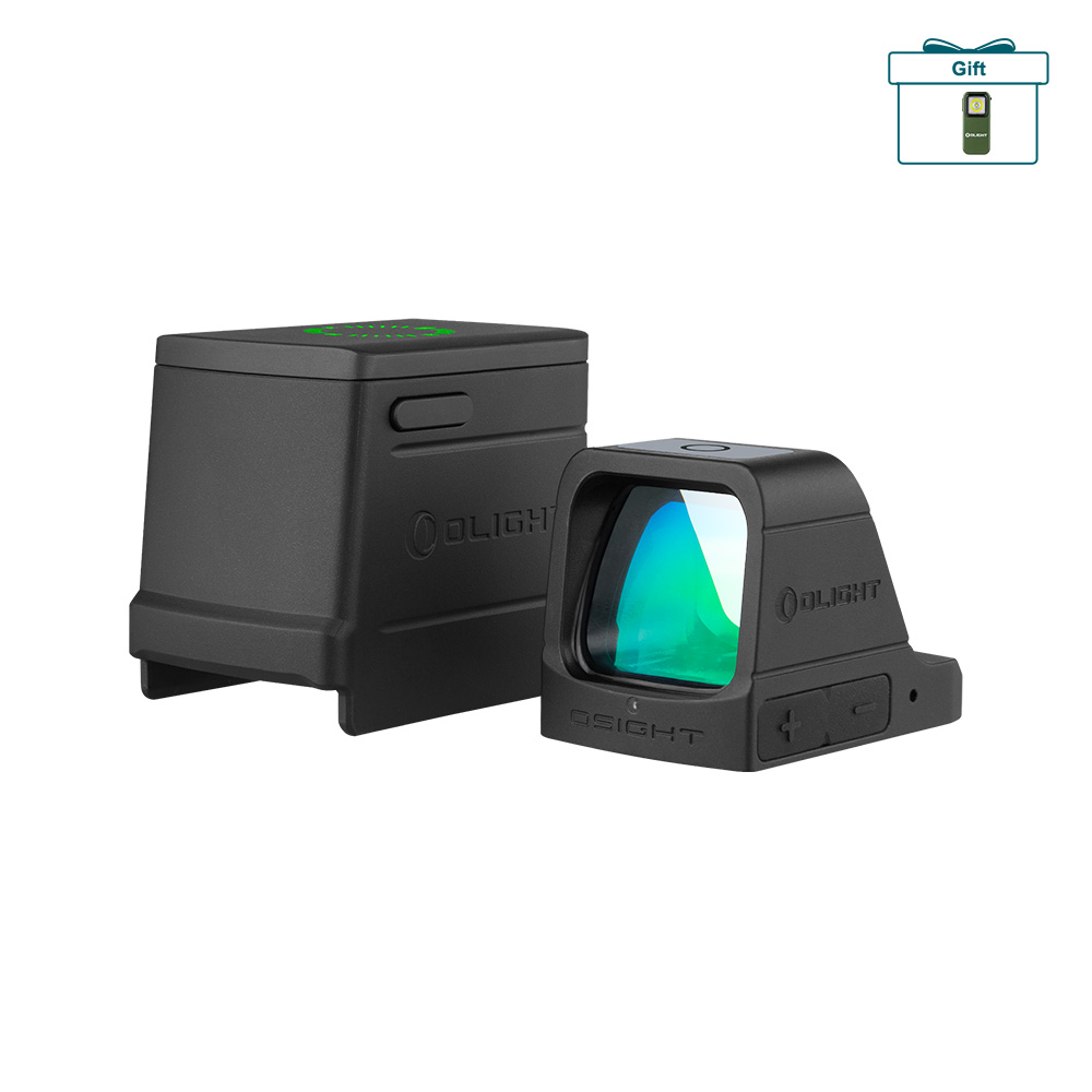Osight 3 MOA: Rechargeable Red Dot Sight Magnetic Charging Case