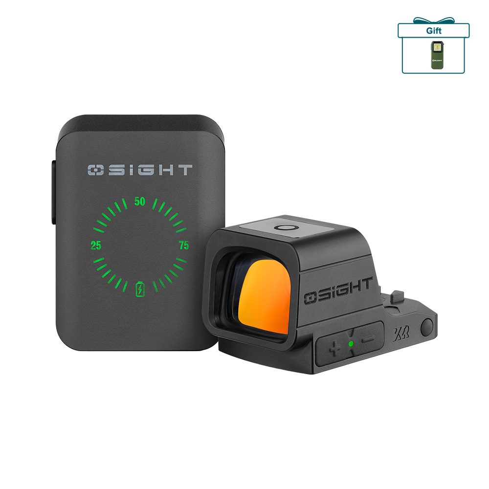 Osight XR Enclosed Red Dot Sight RMR Footprint Multi Reticle Optic
