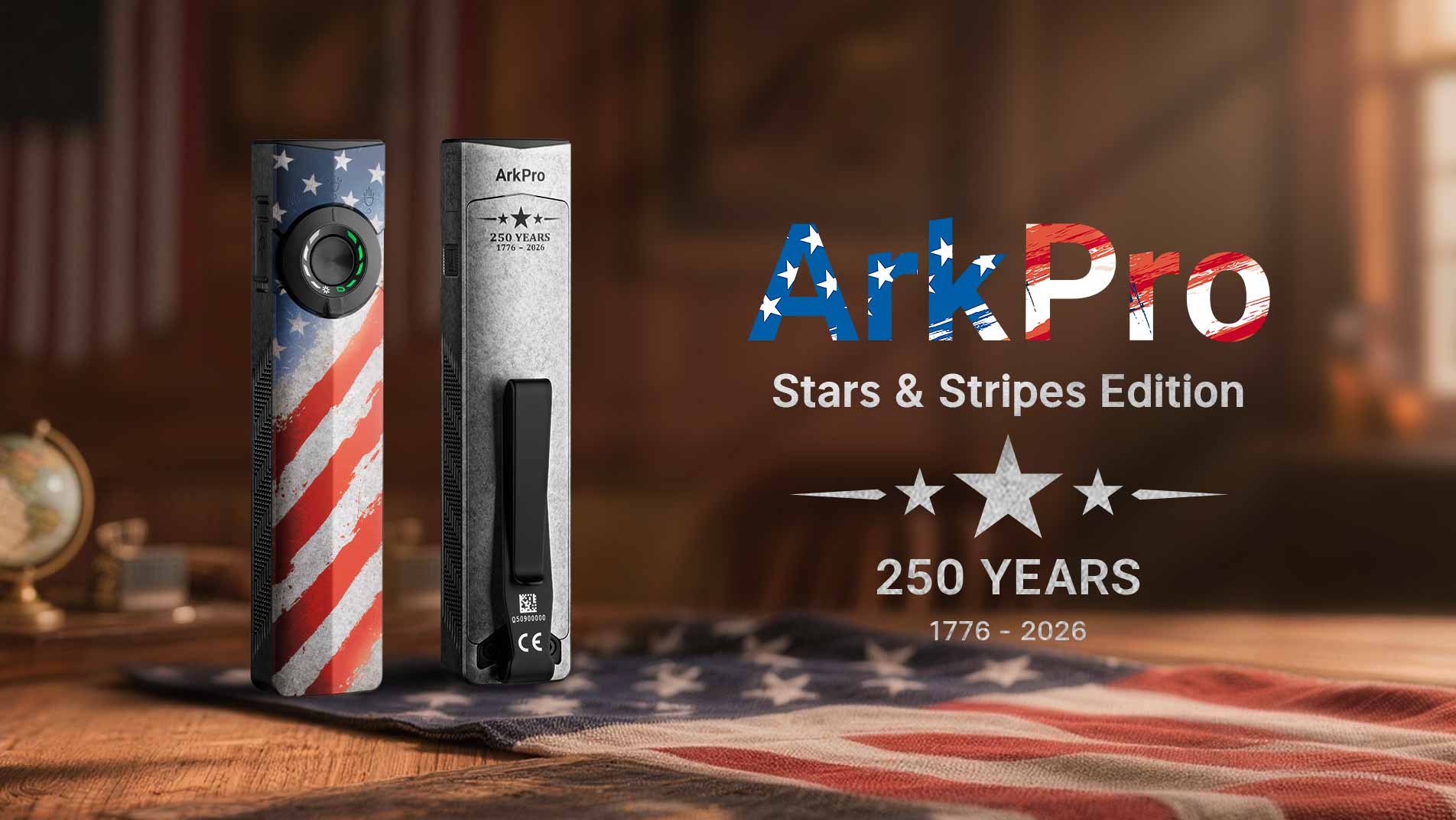 Olight ArkPro Stars & Stripes: Commemorative EDC Light