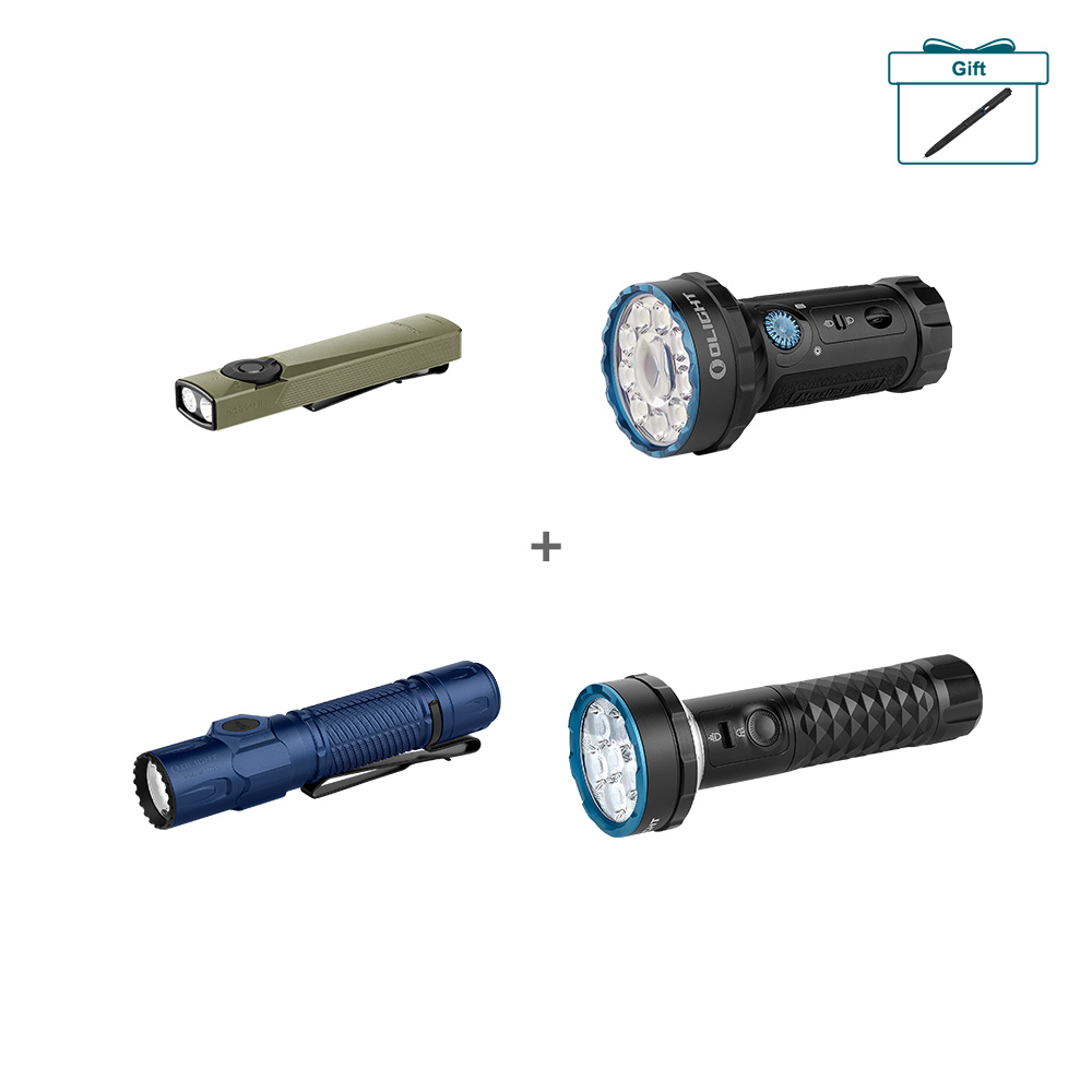 new olight flashlights 2017 S1R II Baton 1000 Lumens Rechargeable Flashlight The Proess 5000mAh lithium ion battery provides up to 20 days of continuous light in Moonlight mode Olight launches upgraded Marauder Mini