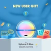 Olight Blue Sphere C Multicolor Ambient Light with Charging Port for New User Gift Promotion