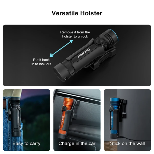Seeker 4 Pro High Power Flashlight - Olight Store