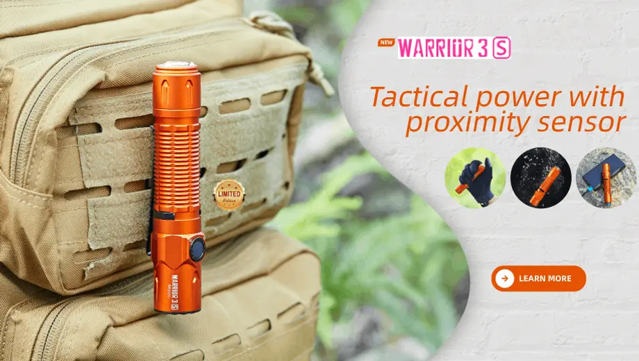 Three Best Tactical Flashlights in 2023-Olight Warrior Series