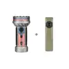 Olight USA patriotic flag design flashlight bundle with olive green Arkfeld slim pocket EDC light isolated on white background