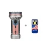 Olight patriotic USA flag themed heavy-duty flashlight and compact EDC pocket light set on white background