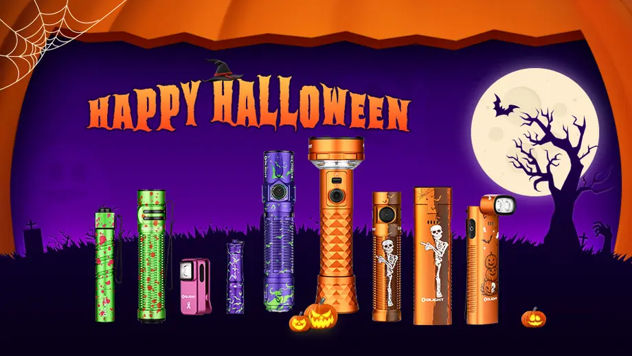 Olight Halloween New Editions & Charity Sale