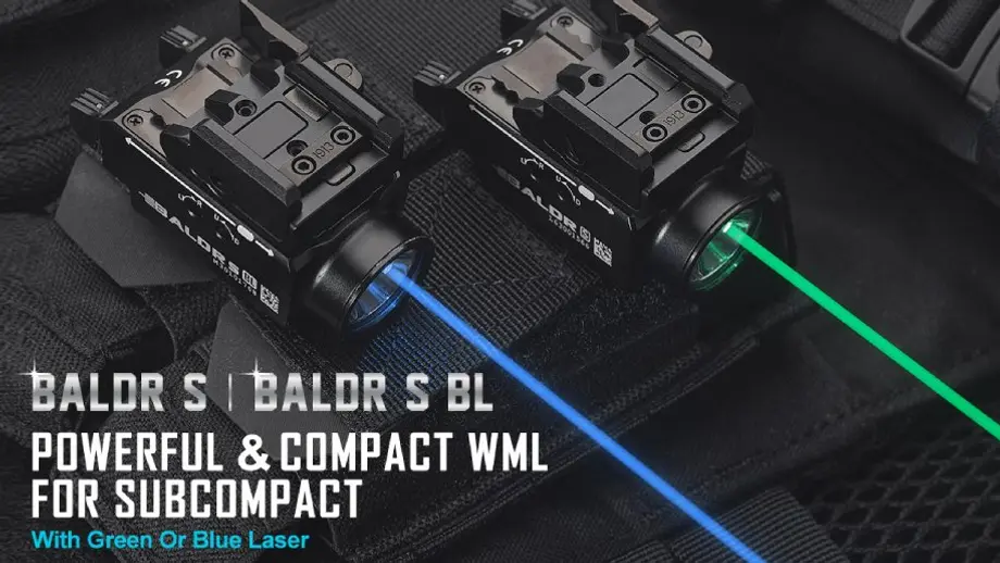 Baldr s with Blue laser or green laser