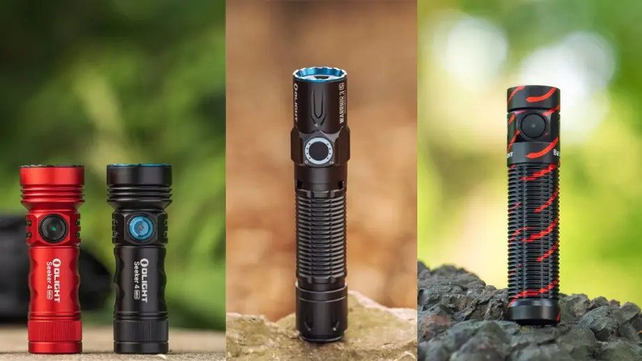 led olight flashlight Javelot 1350lm 730m Thrower the miniature version of Olights Marauder Olight Warrior 3S Limited Edition