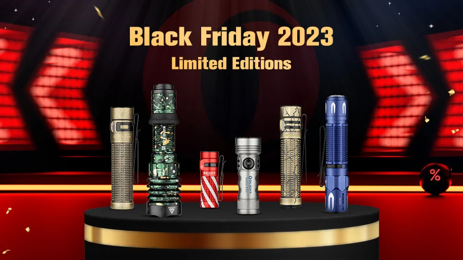 Black Friday! Explore Olight's Limited Edition Flashlights!