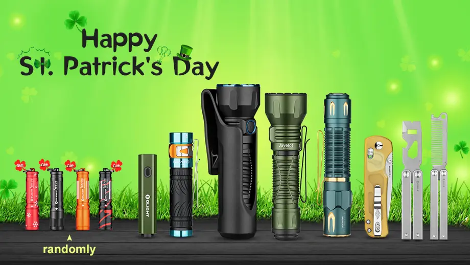 March New Launch! Celebrate St. Patrick's Day with Olight