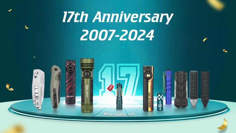 Olight's 17-Year Celebration
