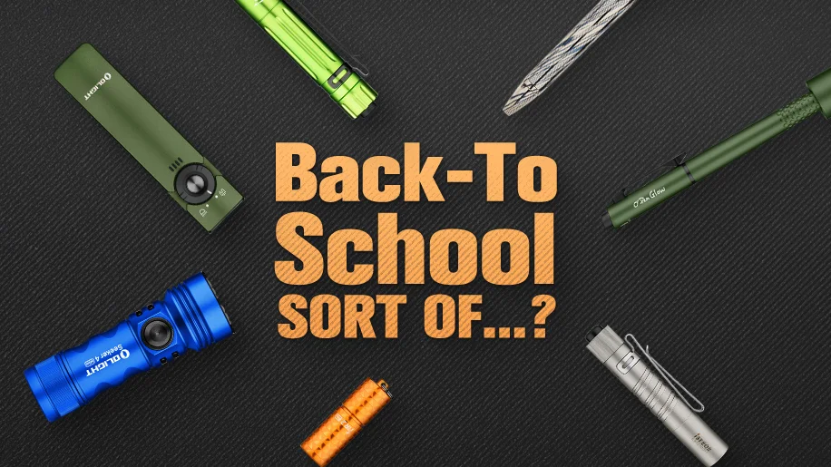 A Brilliant Idea: EDC Flashlights for A Prepared Back to School Start