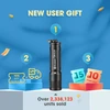 Olight i3E EOS flashlight new user gift: 10% off, free delivery, discount coupons. Over 2.3M sold.