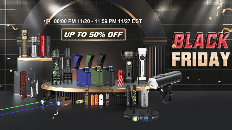 What's Olight's Latest Shine? Unveil the Exciting Black Friday Releases!