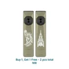 Olight Olive Drab Green Arkfeld Ultra Flat Flashlight Set featuring Statue of Liberty and Liberty Bell Engravings for EDC